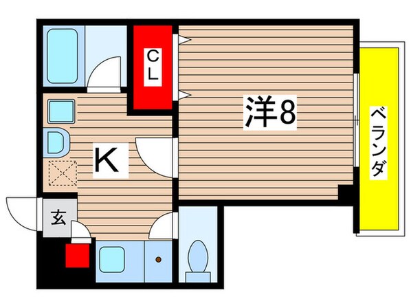 ア－バンコ－ト小松の物件間取画像